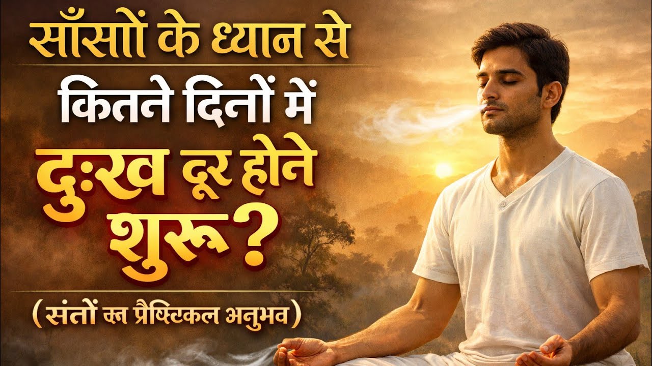 साँसों के ध्यान से कितने दिनों में दुःख दूर होने शुरू होते हैं? (संतों का प्रैक्टिकल अनुभव)