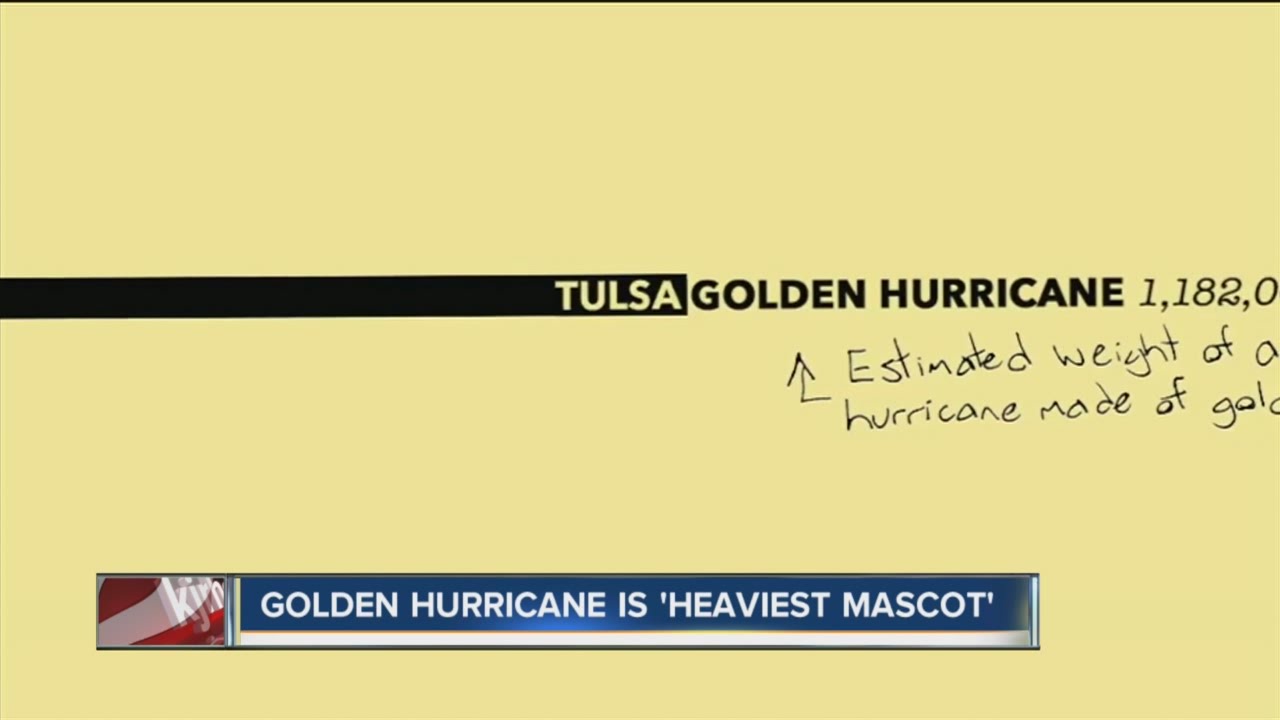 How much would a Golden Hurricane weigh?