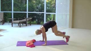 Frog Hop with Push up