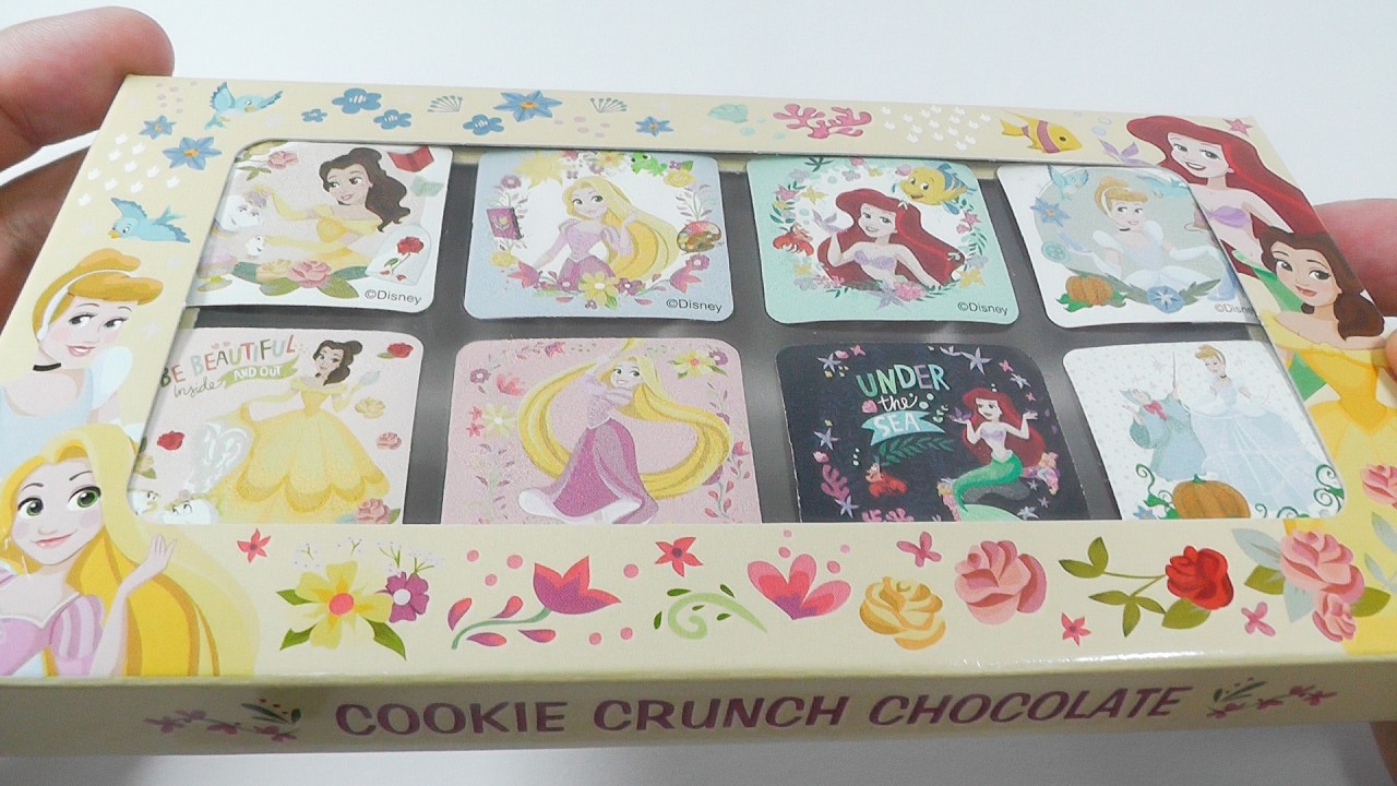 ディズニープリンセス クランチチョコボックス Disney Princess