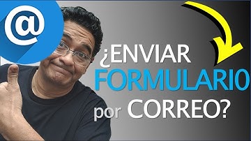 ¡ENVIAR Google Forms por Email!