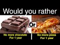 10 HARDEST CHOICES EVER- Would you rather- Personality Test- 2020