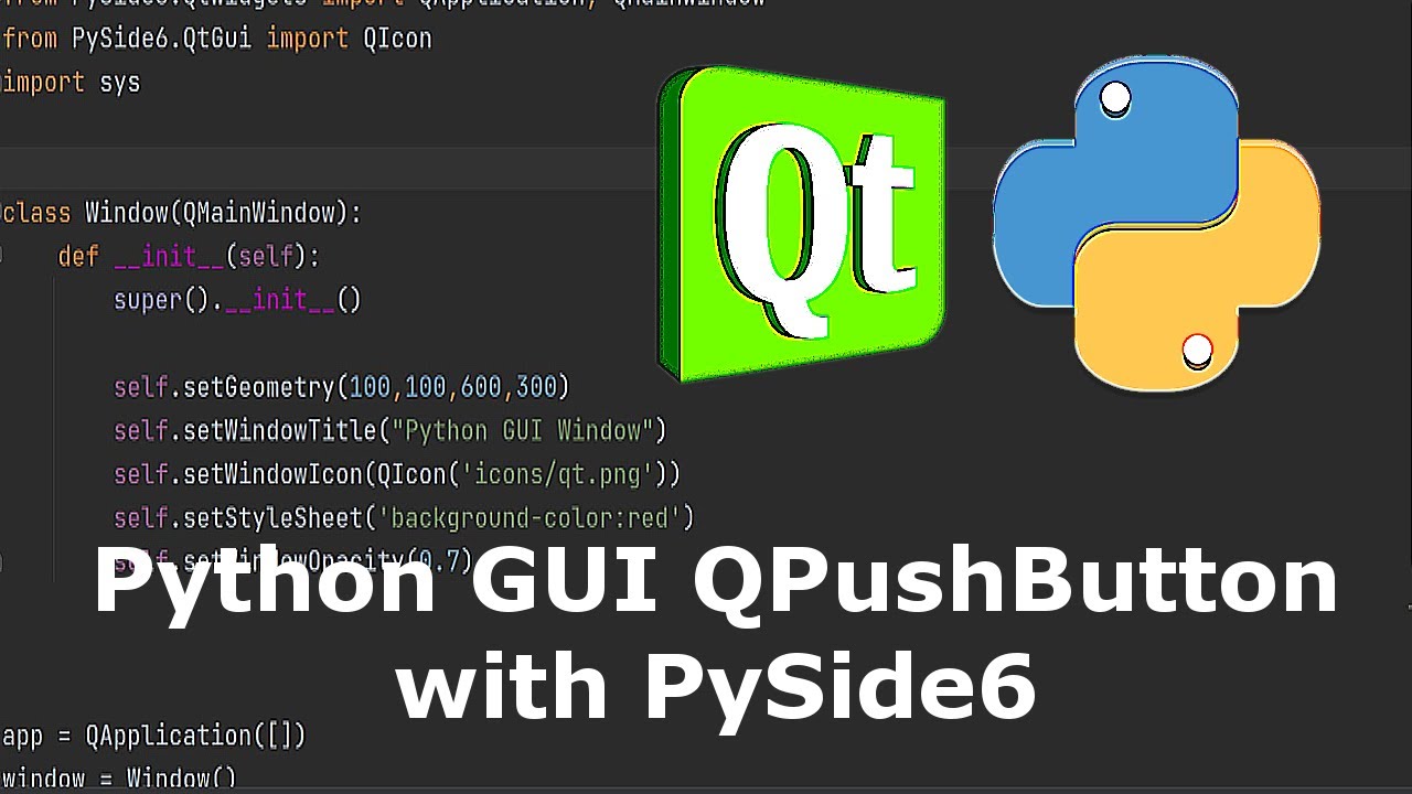 PySide6 Tạo QPushButton GUI Python - Màu Nền YouTube Qt Stylesheet: Cùng PySide6 tạo ra những nút bấm đẹp mắt cho giao diện của bạn với QPushButton. Sử dụng Python để thiết lập giao diện và Qt Stylesheet cho màu nền YouTube độc đáo của bạn. Khám phá hình ảnh liên quan để có ý tưởng mới cho design của bạn.