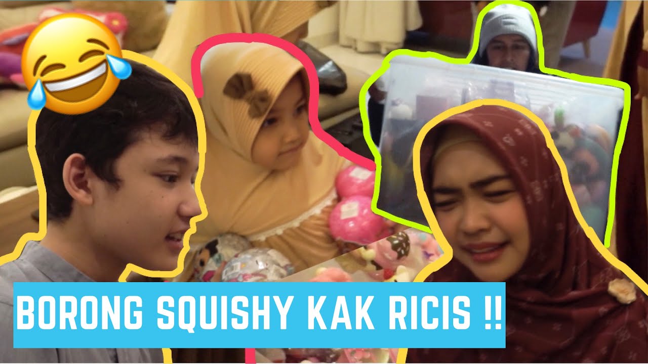 BORONG SQUISHY KAK RICIS SAMPAI HABIS !!! AMINAH !!! - ALWI ASSEGAF