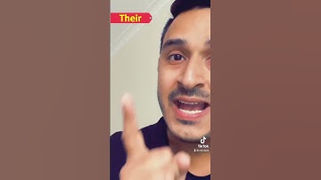 HOW TO USE THERE AND THEIR || PTE BY NIKHIL || #nikhilpte #grammar #ptebynikhil #shortsfeed
