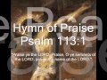 Hymns of praise  pulpit foundation