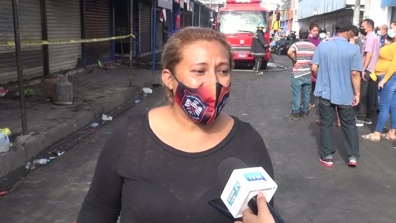 Seguimiento a incendio en mercado de San Miguel