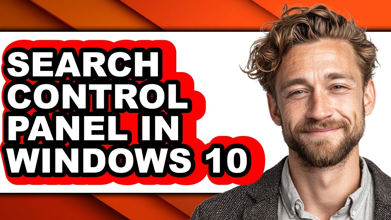 Control Lookup How to Search Control Panel in Windows 10 (updated) - YouTube