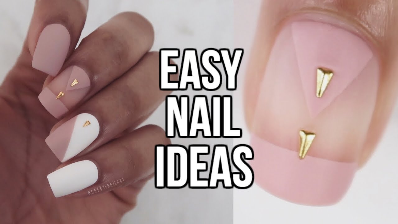 5 EASY NAIL IDEAS!