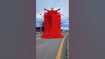 Red-fruit decompression special effects c4d #shortsfeed #shortsyoutube