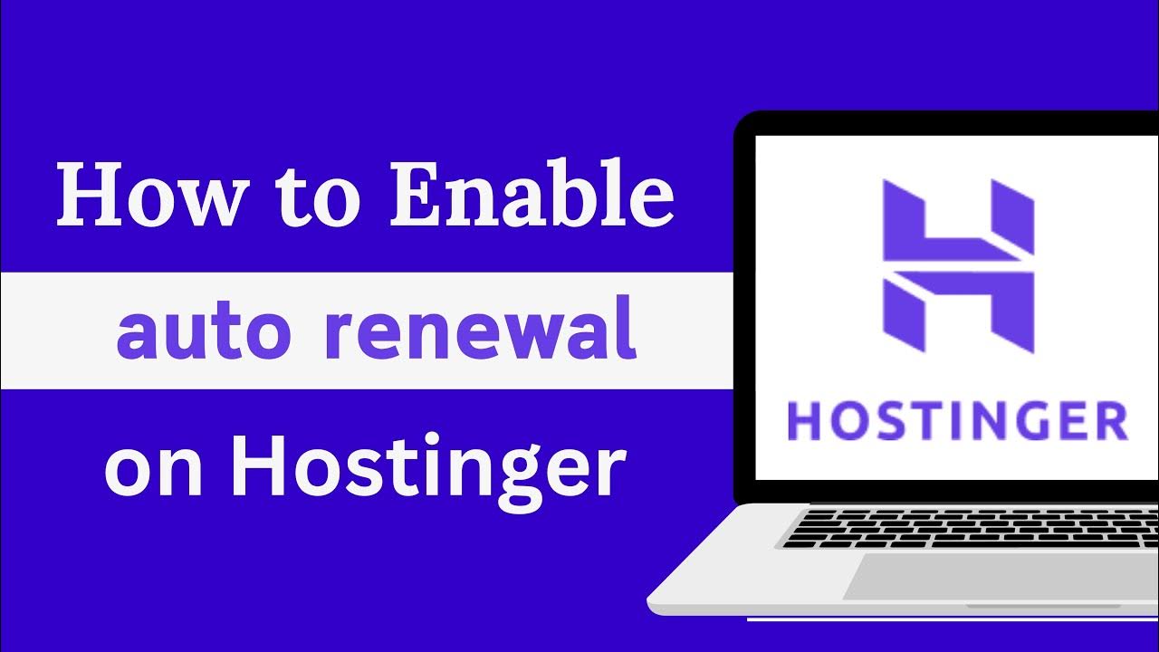 how-to-enable-auto-renewal-in-hostinger-youtube