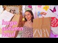 Huge Autumn Clothing Haul / Zara, Bershka, Urban Outfitters, Brandy Melville and Vintage / thrifted