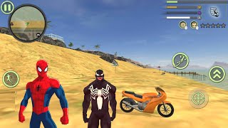 Örümcek Adam Oyunu - Venom Spider Rope Hero #6 - Android Gameplay