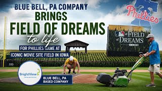 🌽 Field of Dreams in Iowa Rebuilt Like Movie by Philly Area Blue Bell Company — Where Phillies Play