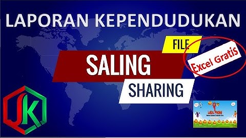 Laporan Kependudukan – EXCEL GRATIS