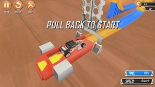 Hot Wheels Track Builder (by Mattel) - arcade game for Android - gameplay.