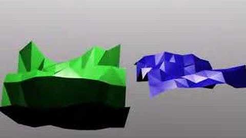 Data Visualization Blender+Python - Planes