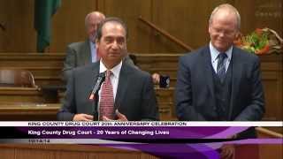 King County Drug Court's 20th Anniversary Celebration