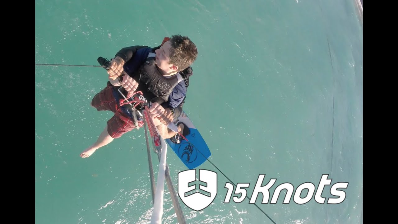 Quinn Kitesurf Tandem 15 Knots YouTube