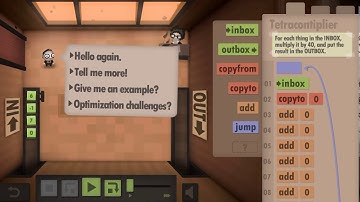 Human Resource Machine | Year 12: Tetracontiplier
