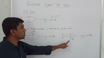 Leer Bubbled Input OF Gate in 5 minuten | Digitale elektronica || Leer gedachten || S Vijay Murugan