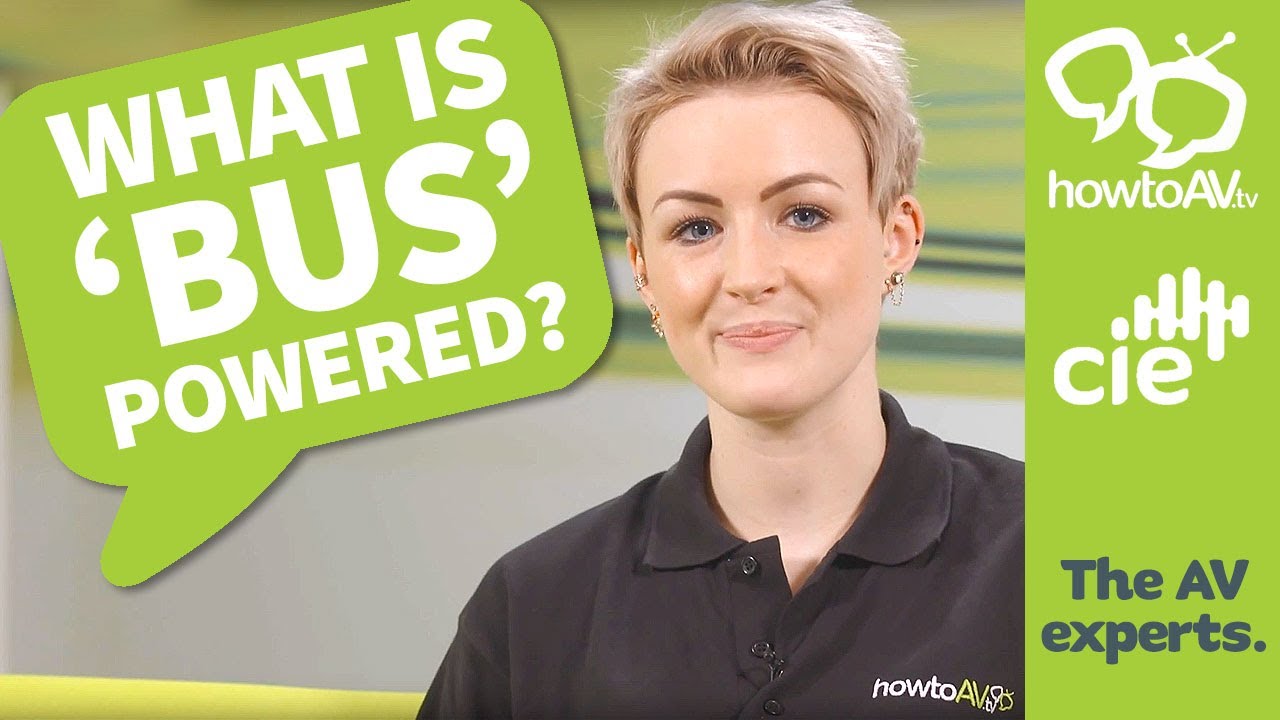 What is 'bus' powered? YouTube