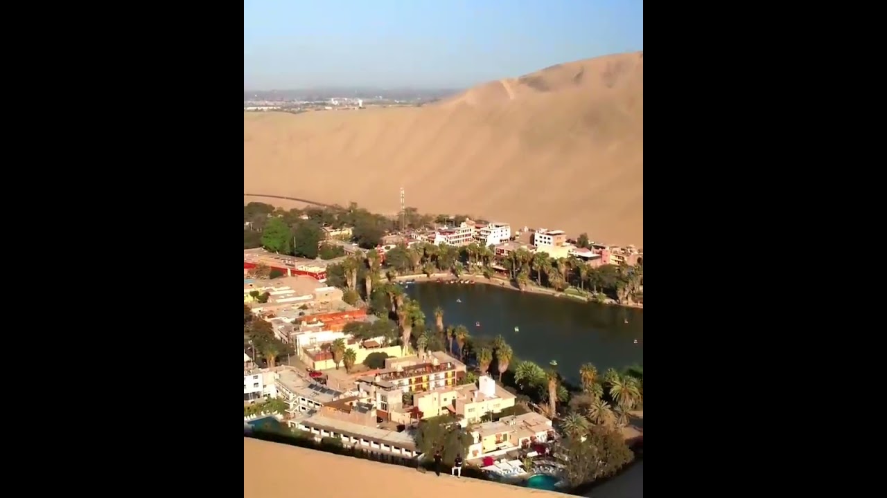 ⛺️A piece of paradise⛺ in the heart of the Peruvian desert 🏜️ called Huacacchina.