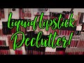 LIQUID LIPSTICK DECLUTTER 2020