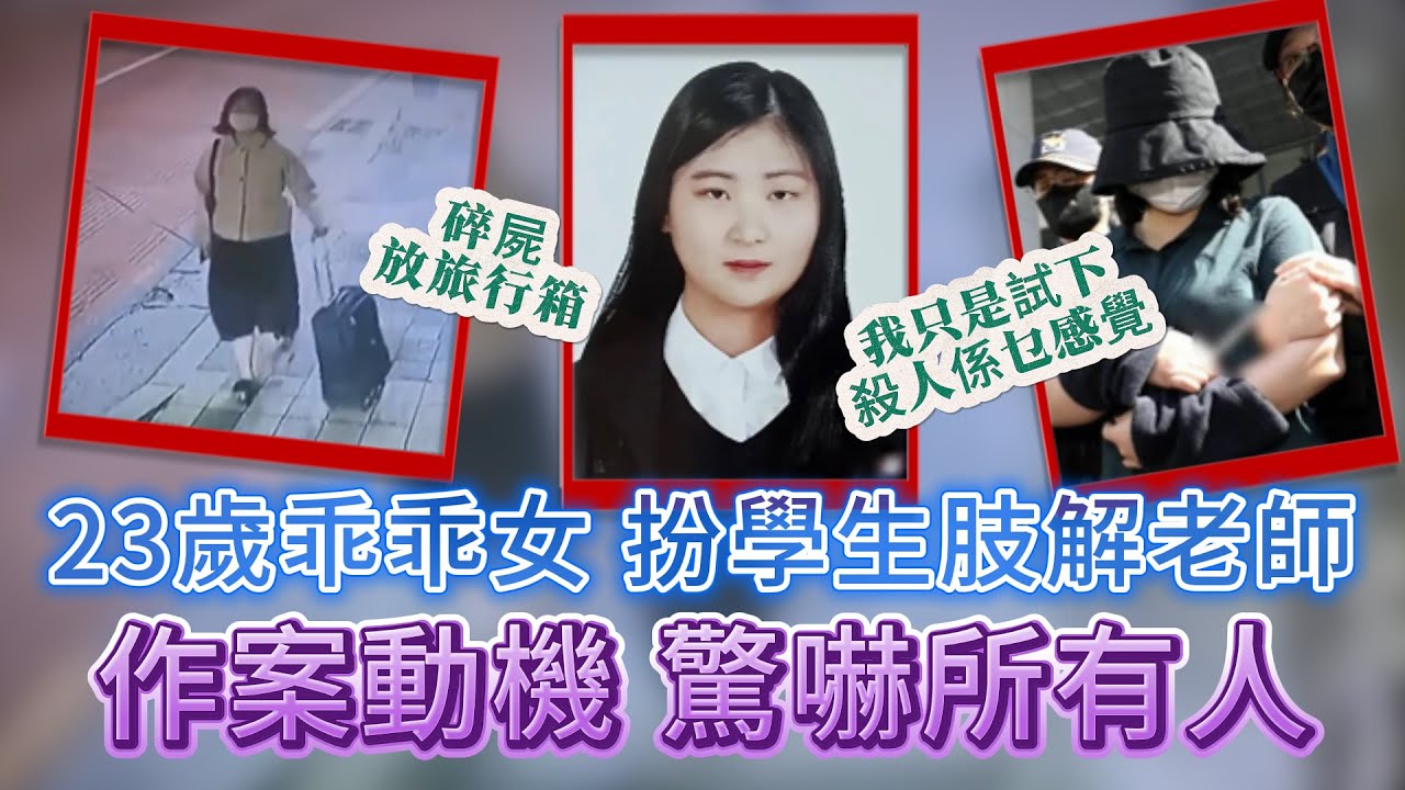 【真實案件】| 轟動韓國的旅行箱碎屍案！外表人畜無害的女生，令人無法理解的作案動機！#犯罪#案件 #案件解說 #真實故事 #criminal #刑事案件