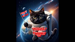 The Lonely Space Cat 🌍 | A Message for Everyone,একাকী মহাকাশী বিড়াল 🌍 | সবার জন্য একটা বার্তা"*, #bn