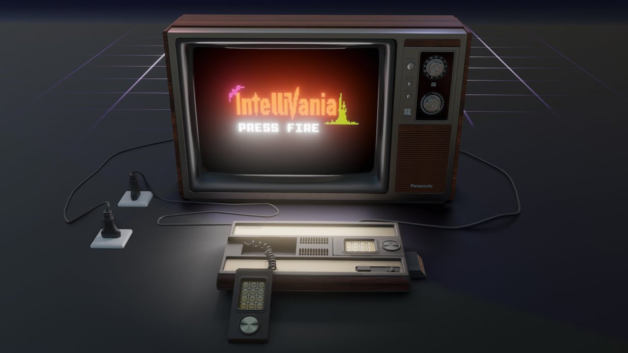 MATTEL INTELLIVISION INTRO with EEVEE (Blender)