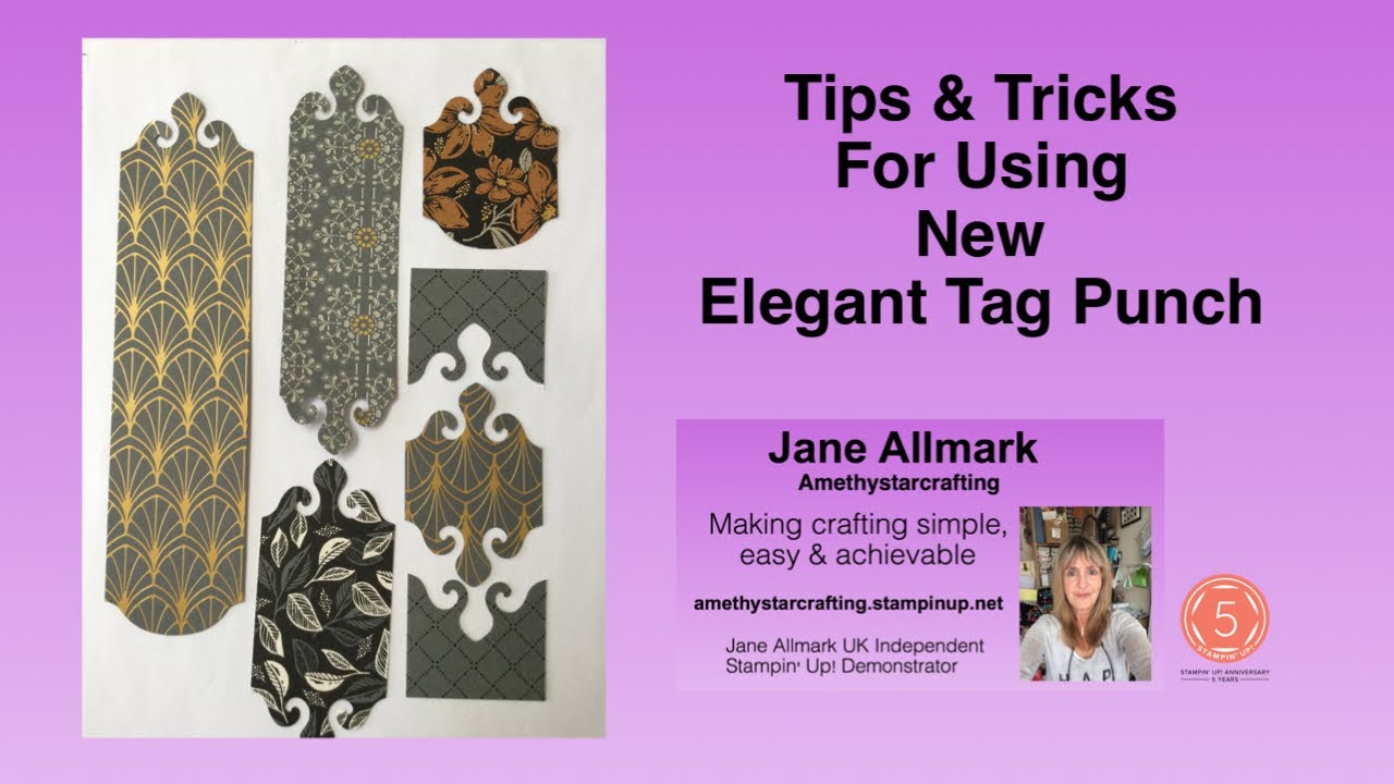Tips & tricks for using New Elegant Tag Punch YouTube