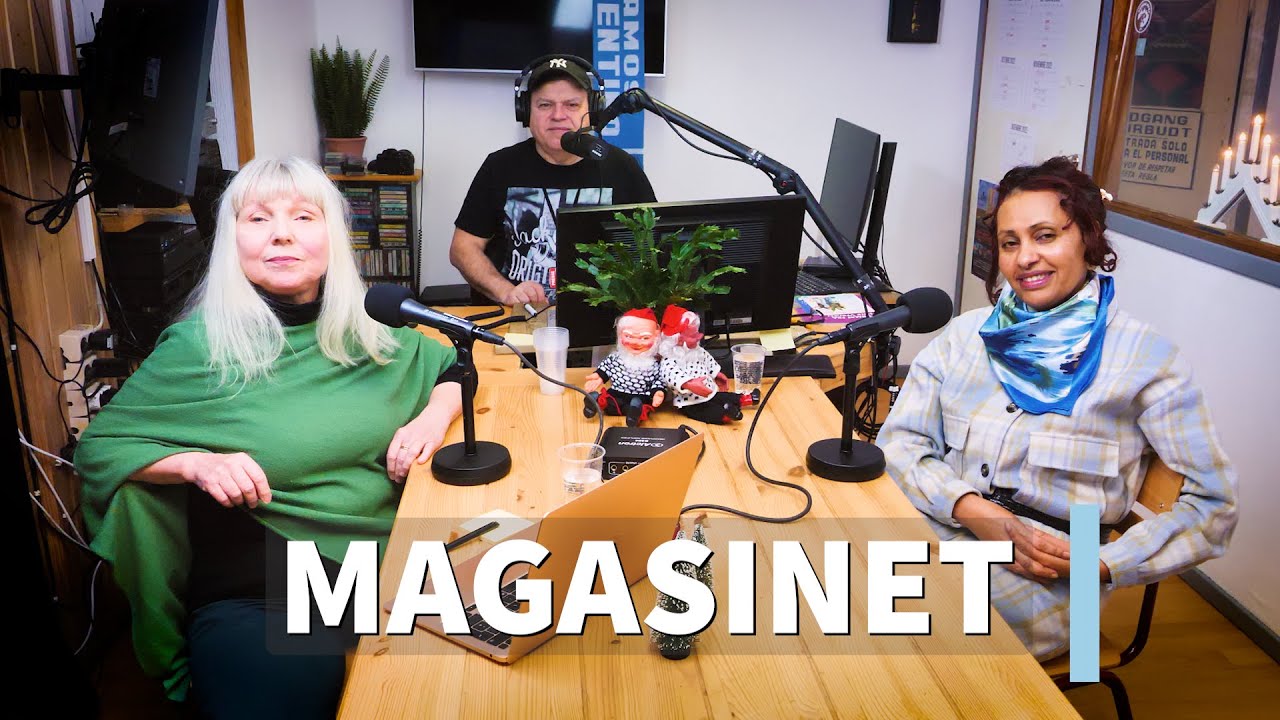 MAGASINET - Wolela Haile fra THI og artist Edgar Albitres