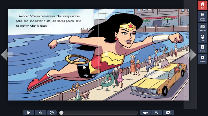 JeffCo Reads Wonder Woman Perseveres by Christopher Harbo & Gregg Schigiel