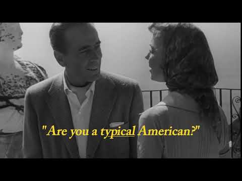 “Are You a Typical American?” — 📽️ CLIP 📽️Jennifer Jones Outwits Bogart in Beat the Devil (1953)