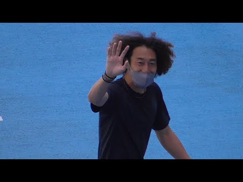 【大分で愛され続ける男】さんぺー（三平選手）vsヴァンフォーレ甲府　大分G裏試合後挨拶〜2023HOME〜