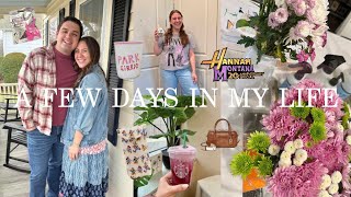 VLOG: Vacation announcement, Disney shopping, pin unboxing, girls night, film camera pictures! 🤍