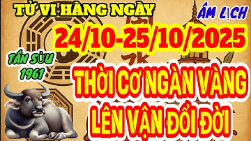 BÍ ẨN HAI NGÀY THIÊNG ! TÂN SỬU 1961 NGÀY  24 , 25  THÁNG 10 ÂM    NHẬN LỘC TRÚNG SỐ ĐỘC ĐẮC GIÀU TO