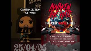 AWAKEN THE HATE  - Contradiction Of War promo reel