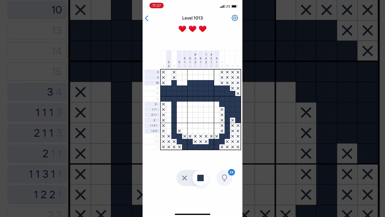 Nonogram Com Number Puzzle Level 1013 Youtube