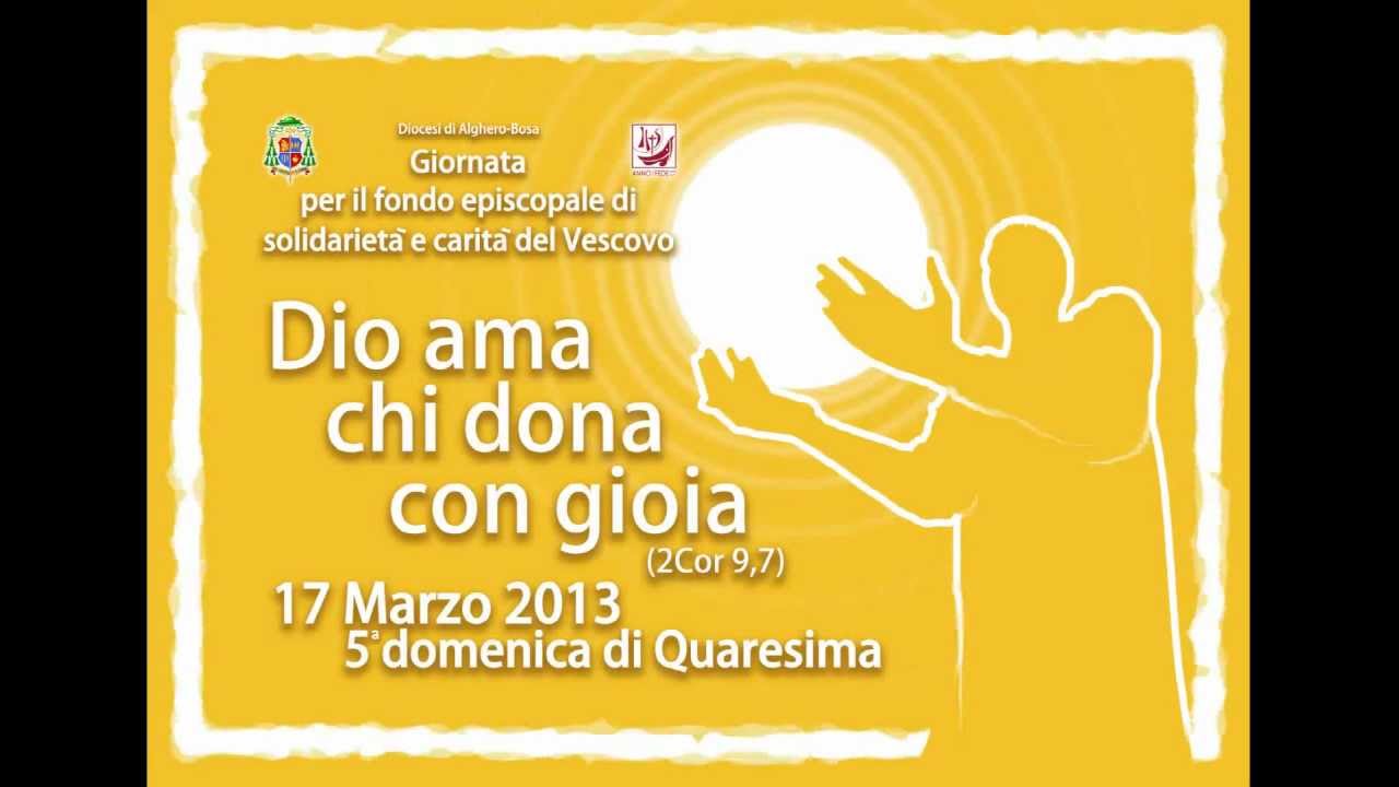 Dio Ama Chi Dona Con Gioia