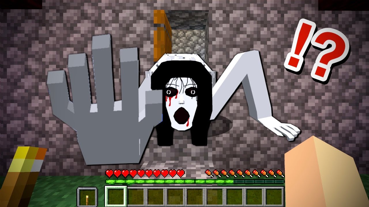 【呪われた家に住む女…】マイクラで恐怖の幽霊