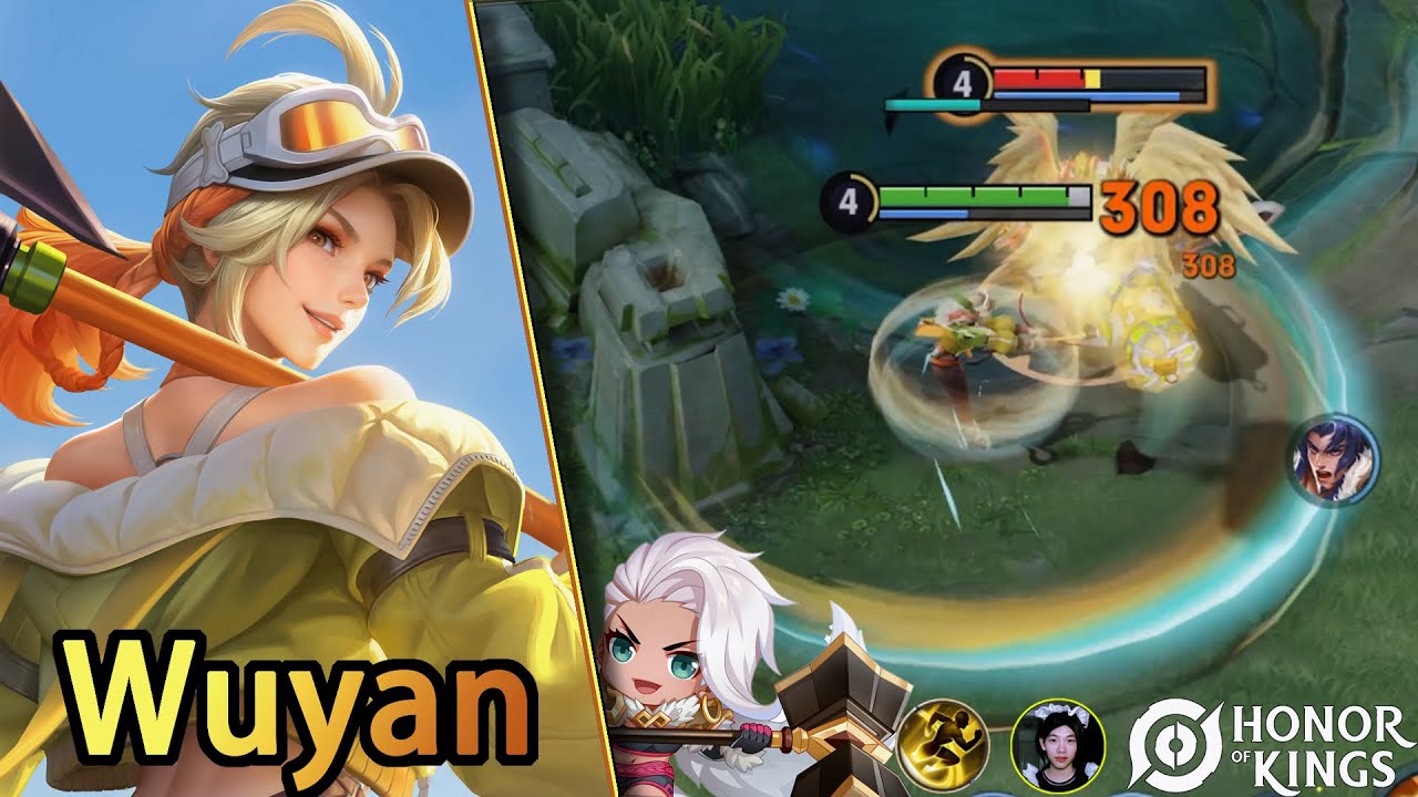Honor of Kings（Wuyan）Wuyan's new skin visual effects｜O novo efeito de skins de Wuyan