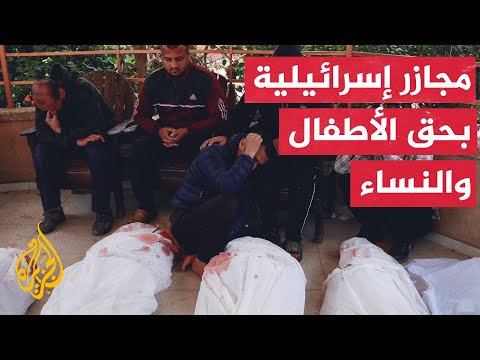 مجازر جديدة.. الاحتلال يقصف خيام النازحين ومنازلهم شمالي غزة