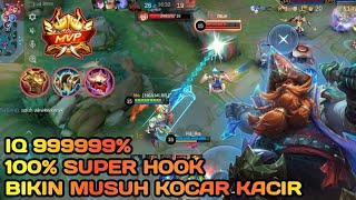 100% SUPER HOOK FRANCO TANK BIKIN MUSUH TRAUMA BERAT ~ BUILD TOP 1 GLOBAL FRANCO || MLBB