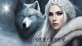 North Witch🍂Spiritual Flute Music & Wolf Sound for Inner Peace🌿 Calm The Mind🌳witchcraft playlist.