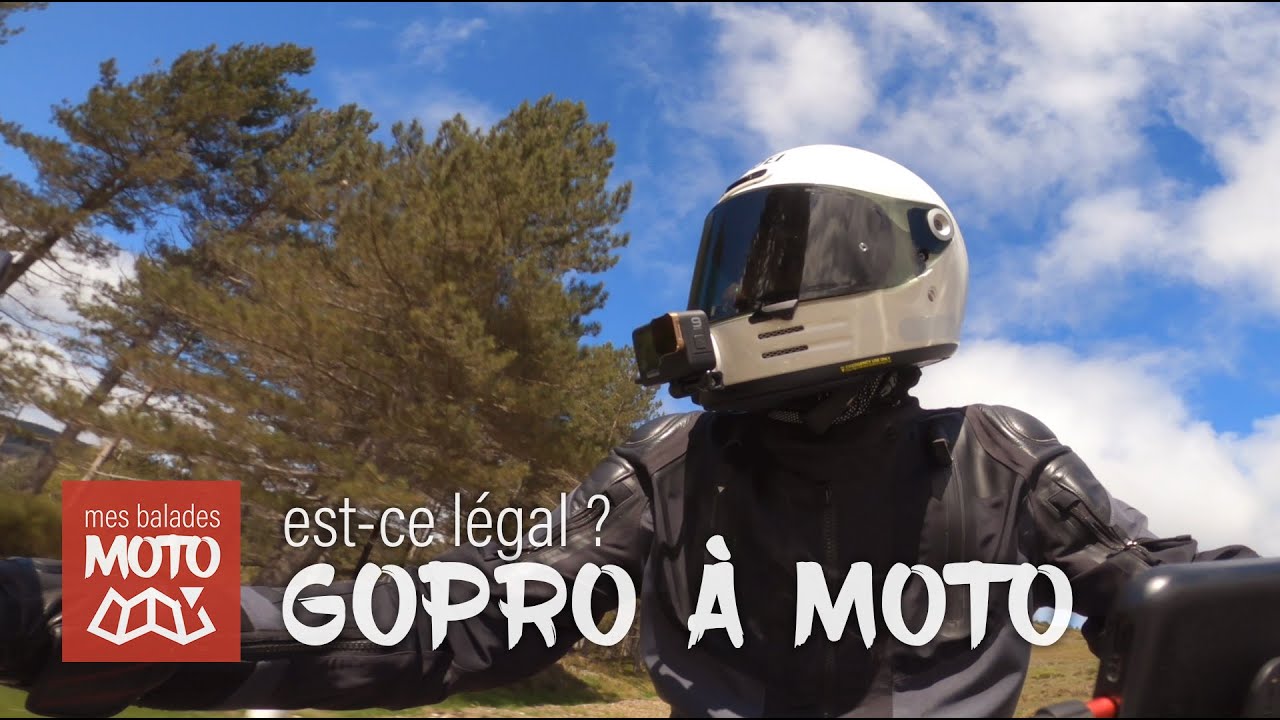 GoPro à moto, est-ce légal ? - Mes Balades Moto