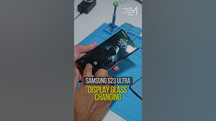 Samsung S23 Ultra Cracked Screen!?