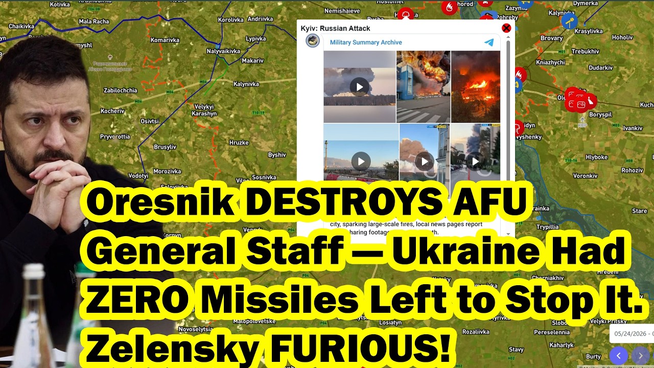 Oresnik DESTROYS AFU General Staff — Ukraine Had ZERO Missiles Left to ...