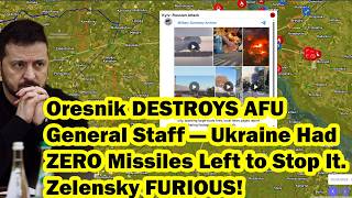 Download lagu Oresnik DESTROYS AFU General Staff — Ukraine Had ZERO Missiles Left to Stop It. Zelensky FURIOUS!